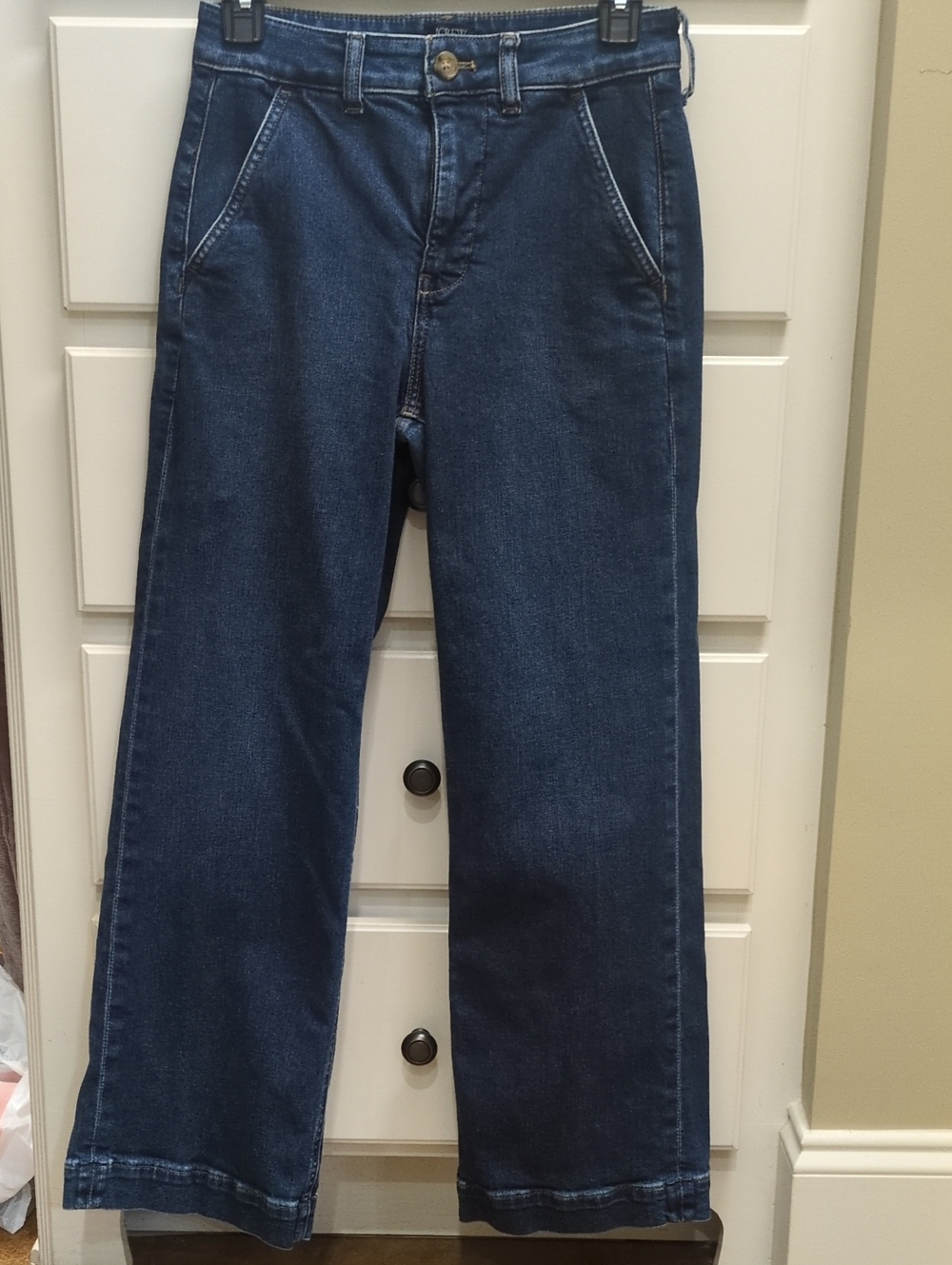 J. Crew High Rise Trouser Jeans, NWOT, 24P